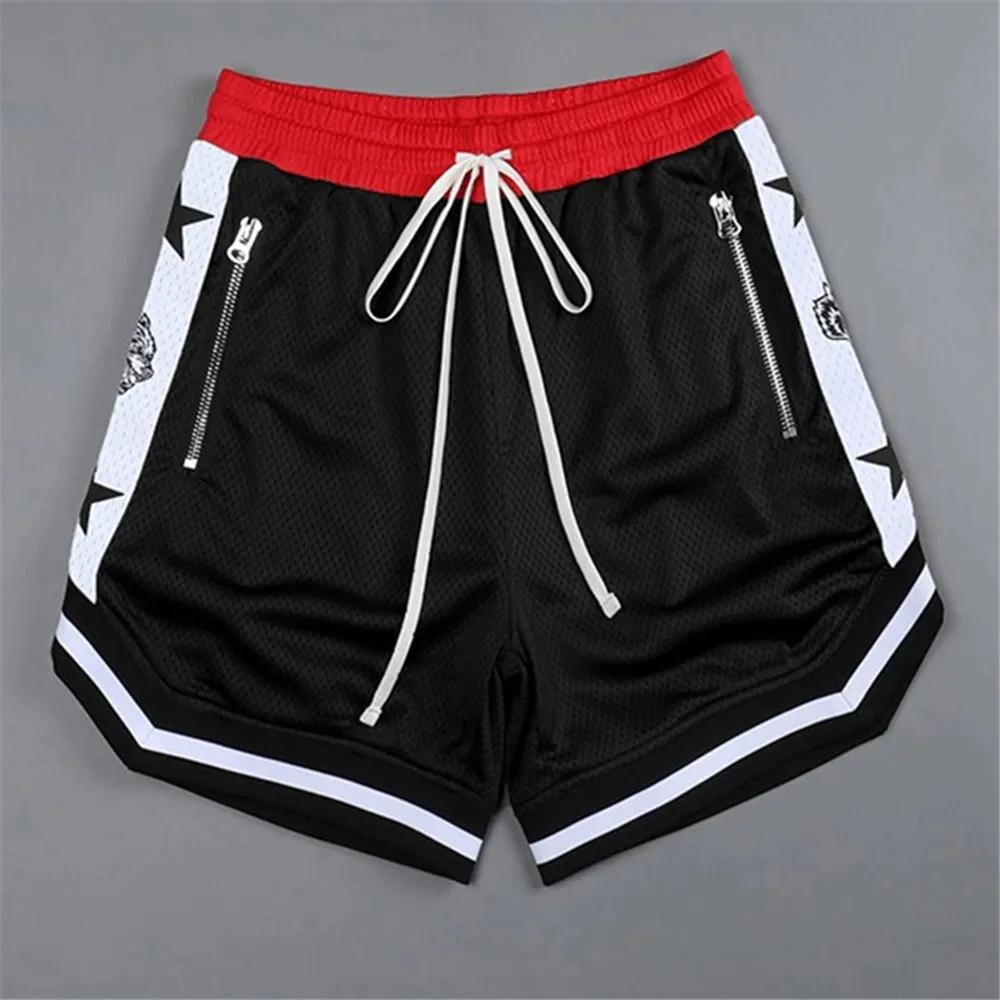 2023 New Mens Casual Shorts Summer New Running Fitness Fast-drying Trend Short Pants Loose Basketball Training Pants